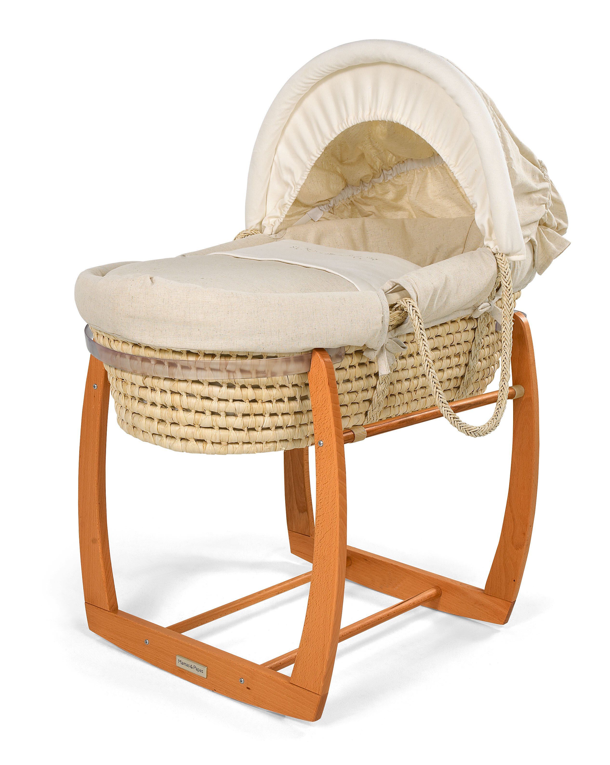 Mamas and papas moses basket cheap and stand